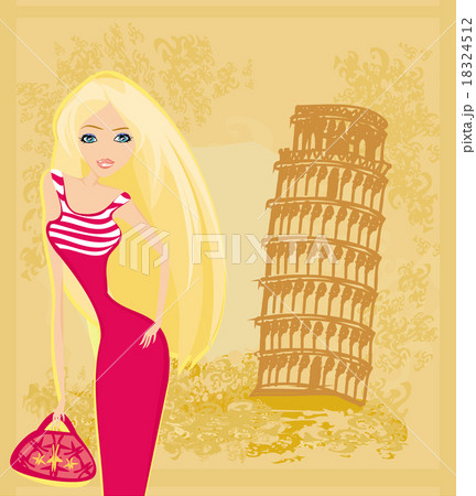 beauty travel girl in Italy beauty travel girl in Italy 18324512