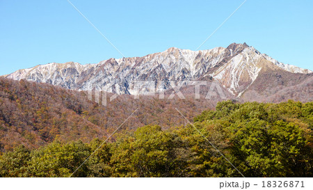 秋の大山南壁 18326871