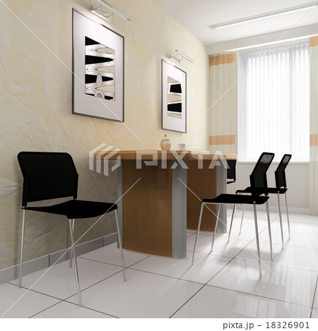 dining area in a modern office dining area in a modern office 18326901