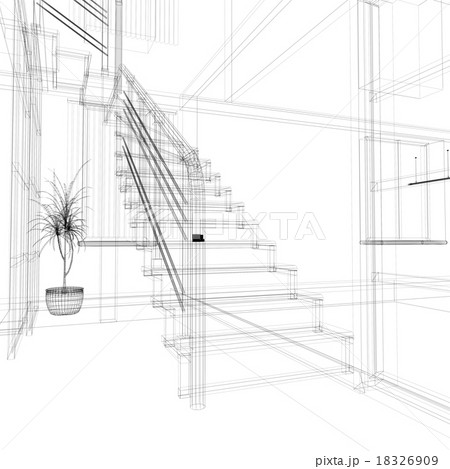 Corridor in modern office 18326909