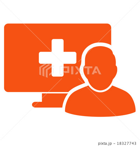 Online Medicine Icon Online Medicine Icon 18327743
