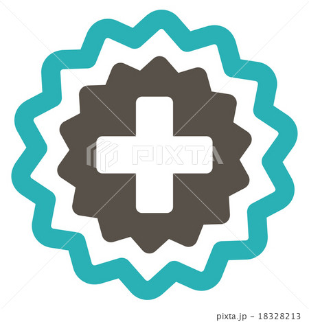 Medical Cross Stamp Icon Medical Cross Stamp Icon 18328213