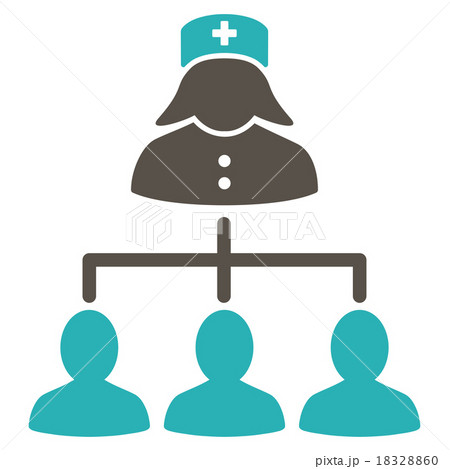Nurse Patients Connections Icon Nurse Patients Connections Icon 18328860