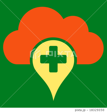 Medical Cloud Icon 18329350