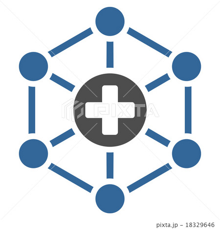 Medical Network Icon 18329646