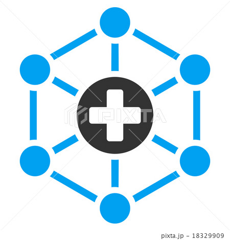 Medical Network Icon Medical Network Icon 18329909