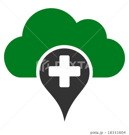 Medical Cloud Icon Medical Cloud Icon 18331604