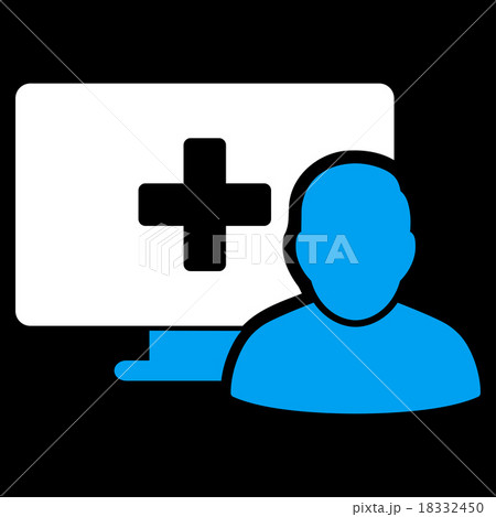 Online Medicine Icon 18332450