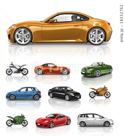 Transportation Vehicle Car Motorcycle Performance Concept 18332762