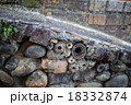 セメントで固められた壁 18332874