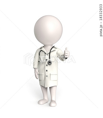 Doctor on white Doctor on white 18332933