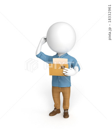 Man with a letter Man with a letter 18332961