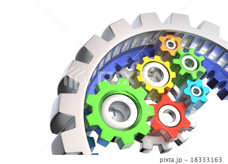 3D gears 18333163
