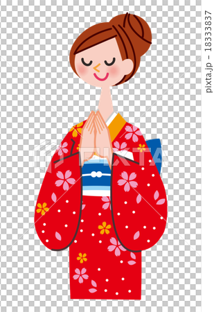 着物の女性 18333837