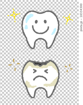 Smile and decayed toy set with glitter 18334300