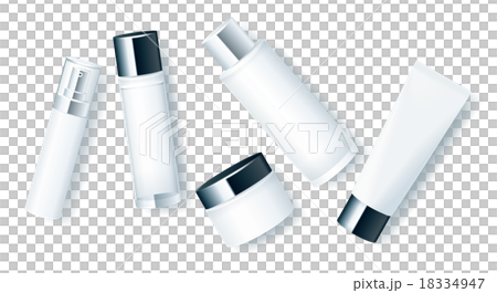 Skin care item set C (background white / random) 18334947