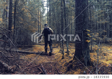 ranger in autumn forest forester guide ranger in autumn forest forester guide 18335930