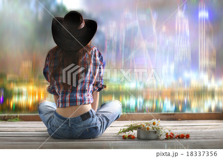 concept of the American dream girl concept of the American dream girl 18337356