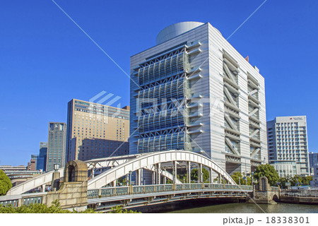 堂島大橋と大阪国際会議場 18338301