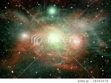 galaxy in a free space 18343478