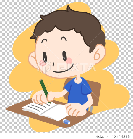 A boy study A boy study 18344836