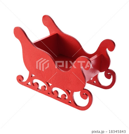 Red sleigh 18345843