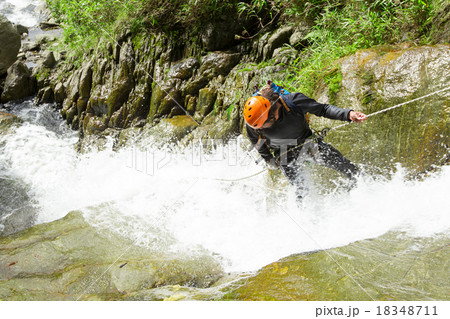 Canyoning Waterfall Descent 18348711