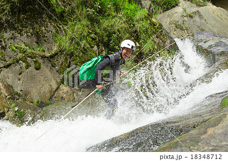 Canyoning Waterfall Descent 18348712