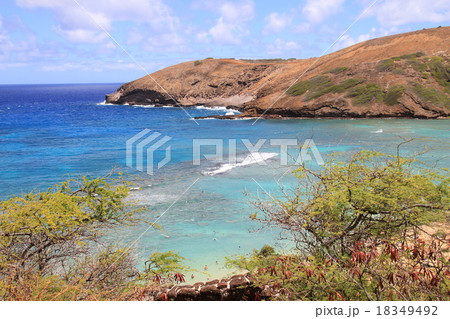 ハナウマ湾　　ハワイ 18349492
