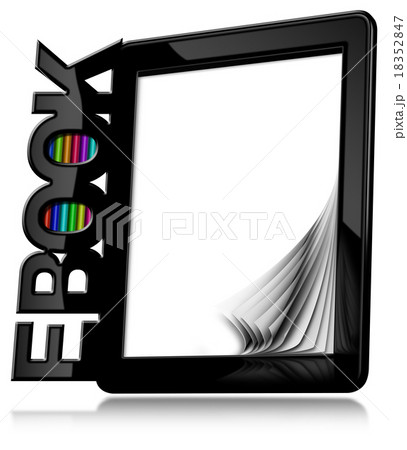 E-book Reader with Blank Pages 18352847