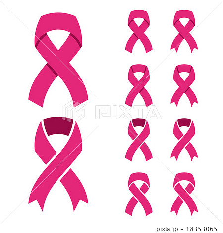 pink ribbon - breast cancer symbol 18353065