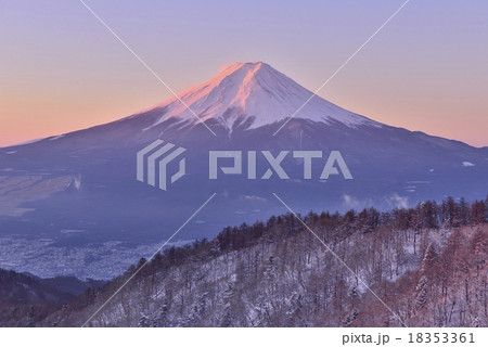 冬の富士山 18353361