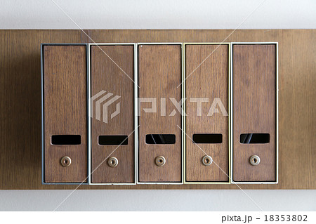 Five mailboxes 18353802