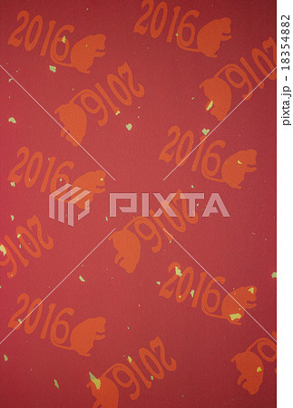 申年の年賀状2016年 18354882
