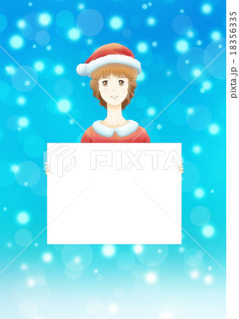 お知らせさんb（スノーブルー） 18356335