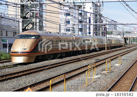 特急スペーシア　きぬがわ2号　川口駅 18356582