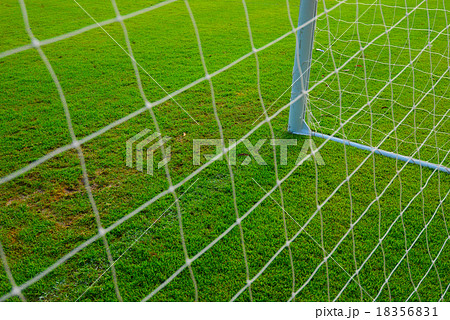 Soccer Goal with soccer field Soccer Goal with soccer field 18356831