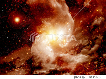 galaxy in a free space 18356928