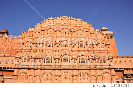 Palace of the Winds in Jaipur, India . 18358359