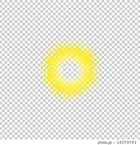 圓圈之光 黃色 插圖素材 圖庫