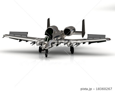 Fighter silver airplane 18360267
