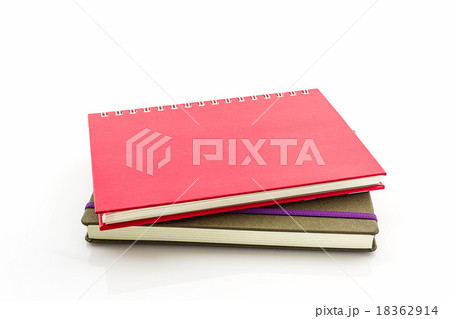 Red and brown diary book. 18362914