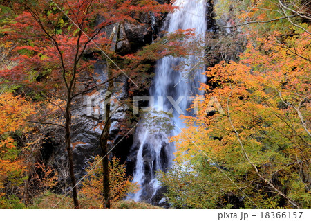 小中大滝 群馬県みどり市 の写真素材