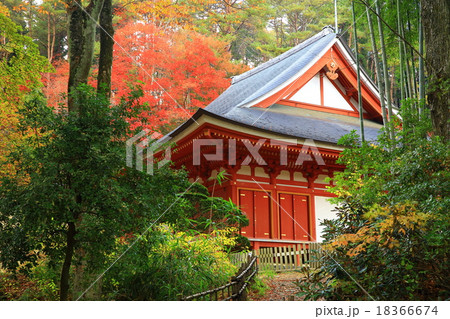 世界遺産　平泉中尊寺 達谷窟毘沙門堂 18366674