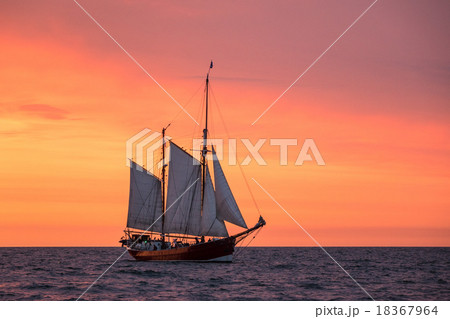 Sailing ships on the Baltic Sea Sailing ships on the Baltic Sea 18367964