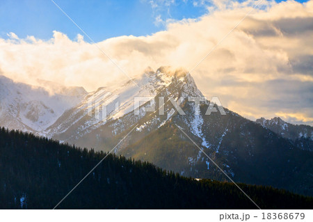 winter landscape, High Tatra Mountains 18368679