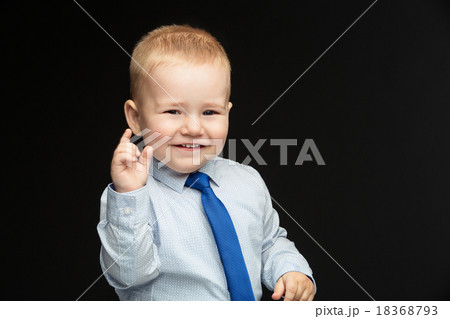 Business boy in tie Business boy in tie 18368793