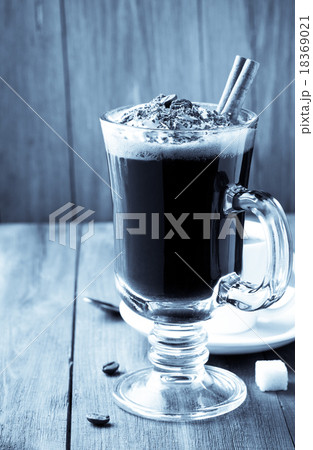 cup of coffee on wood cup of coffee on wood 18369021