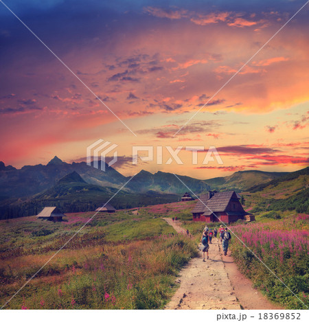 Gasienicowa Valley in Tatra Mountains Gasienicowa Valley in Tatra Mountains 18369852