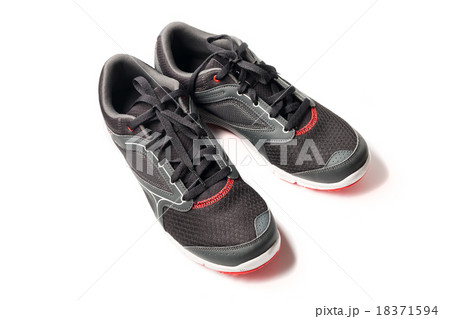 New unbranded running shoe color black and red 18371594